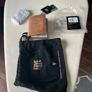 Like new Frye Tan Leather Wallet